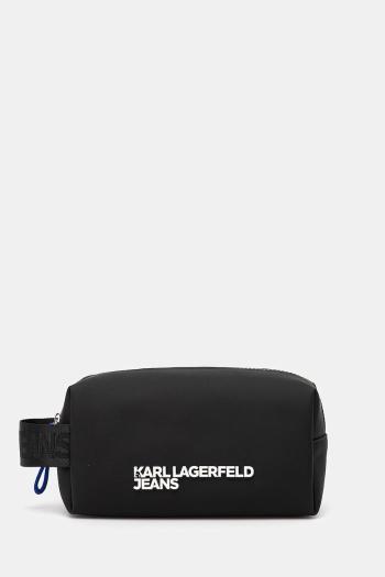 Kozmetická taška Karl Lagerfeld Jeans čierna farba, A3M32075