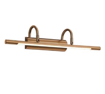 LED nástenné svietidlo Trio Cuadro mosadz 225210104