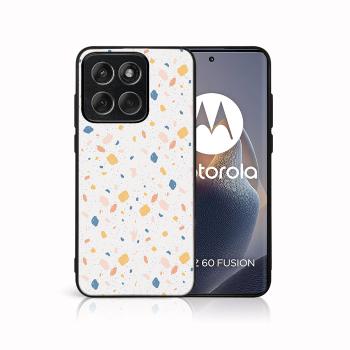 MY ART Ochranný kryt pre Motorola Edge 60 / Edge 60 Fusion ORANGE TERRAZZO (165)