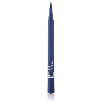 3INA The Color Pen Eyeliner očné linky vo fixe odtieň 830 - Navy blue 1 ml