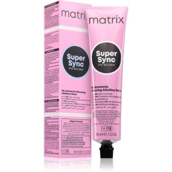 Matrix Super Sync Pre-Bonded demipermanentná farba na vlasy odtieň 5VV Violet Violet Medium Brown 90 ml