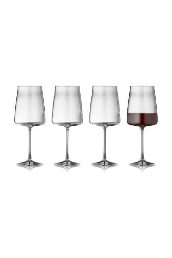 Sada pohárov na víno Lyngby Zero 540 ml 4-pak viac farieb