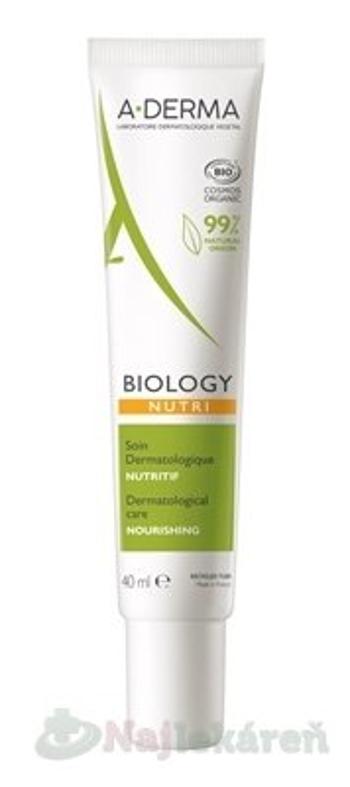 A-DERMA BIOLOGY NUTRI vyživujúca starostlivosť 40ml