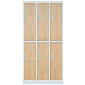 Szekrény Igor fém fehér/sonoma