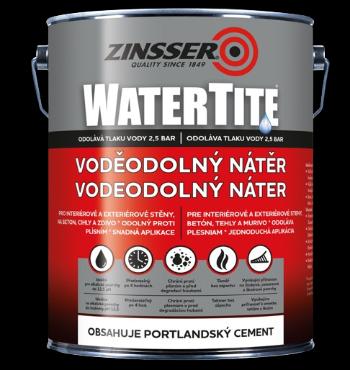 ZINSSER WATERTITE - farba na vlhké steny s portlandským cementom biela, 5 L