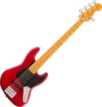 Fender American Ultra II Jazz Bass V MN Sinister Red 5-strunová basgitara