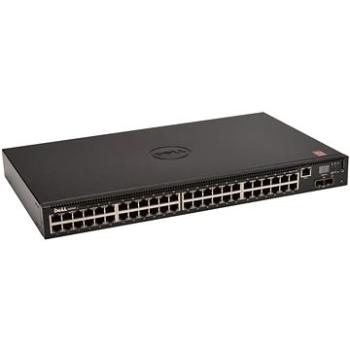 Dell Networking N2048 L2 48× 1GbE + 2× 10GbE SFP+ fixed ports Stacking IO to PSU airflow AC (210-ABNX)