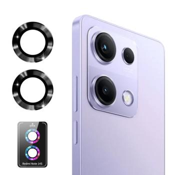 ENKAY ALU Sklo pre fotoaparát Xiaomi Redmi Note 14S BLACK