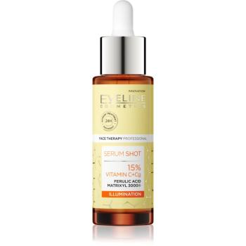 Eveline Cosmetics Serum Shot 15% Vitamin C+Cg protivráskové rozjasňujúce sérum s vitamínom C 30 ml