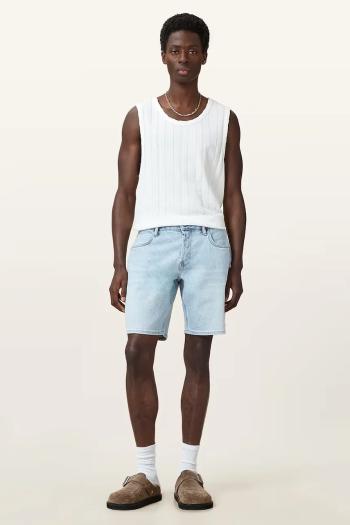 Rifľové krátke nohavice AllSaints SWITCH M022TC