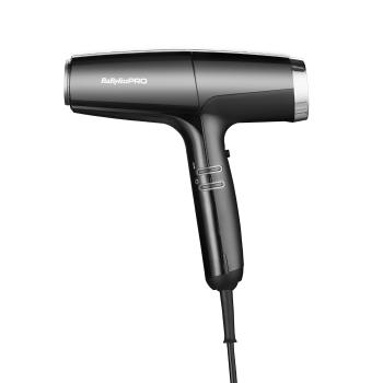BaByliss PRO Profesionálny vysokorýchlostný fén na vlasy Falco Black & Silver BAB8558BE