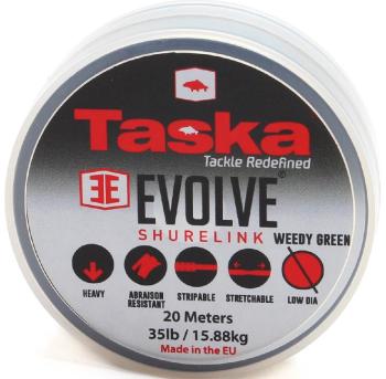 Taska evolve shurelink - náväzcová šnúrka s poťahom brown 20m-nosnosť 35 lb