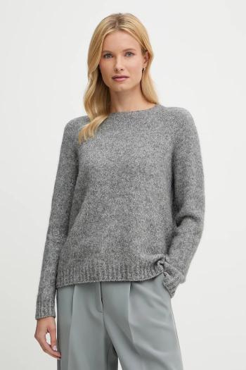 Sveter s prímesou vlny Weekend Max Mara GHIACCI šedá farba, 2525366151600