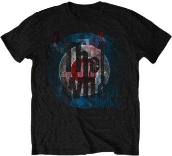 The Who Tričko Target Texture Unisex Black S