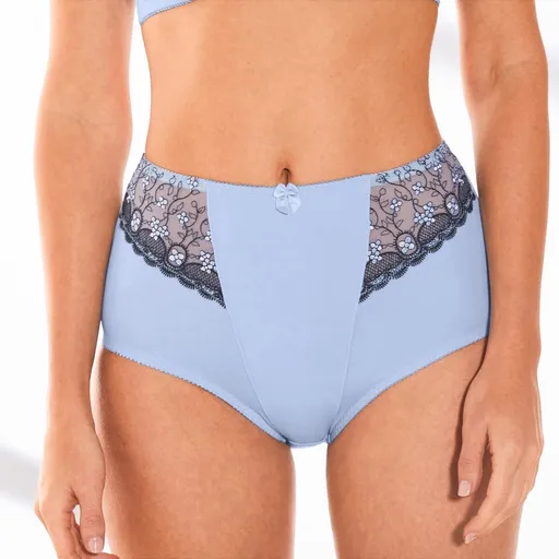 Zoštíhľovacie nohavičky Caminata zn. Confidence Lingerie® z mikrovlákna a vyšívaného tylu
