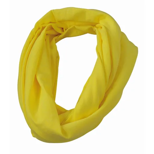 Myrtle Beach (Daiber) Ľahký šál MB6578 - Žltý melír | 75 x 80 cm