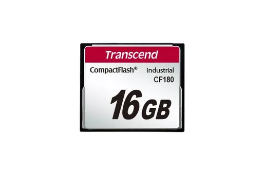TRANSCEND CompactFlash Card CF180, 128MB, SLC mode WD-15, Wide Temp.