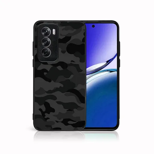 MY ART Ochranný kryt pre Oppo Reno12 Pro 5G BLACK CAMO (234)