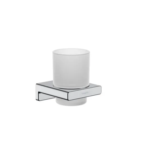Hansgrohe AddStoris držiak pohára a kefiek vrátane pohárechróm 41749000