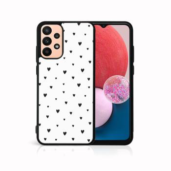 MY ART Ochranný obal Samsung Galaxy A13 BaW BLACK HEARTS (167)