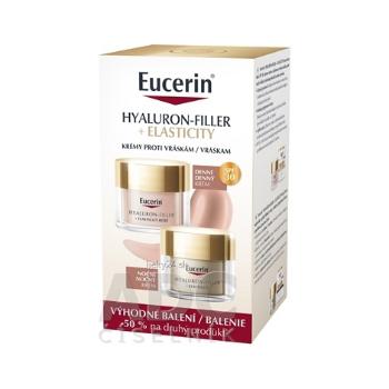 Eucerin Hyaluron-Filler + Elasticity Rosé SPF 30 50ml + Nočný krém 50ml