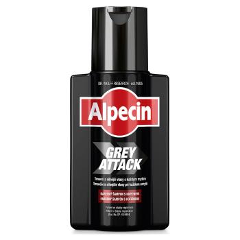 ALPECIN Grey Attack Shampoo 200 ml, poškodený obal