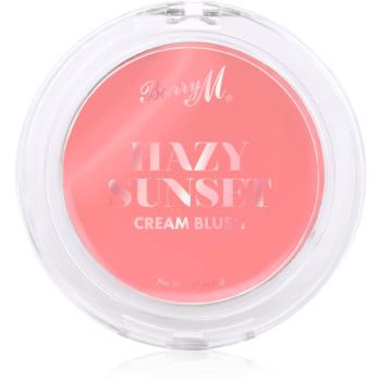 Barry M Hazy Sunset krémová lícenka odtieň Sundown Dream 6 g