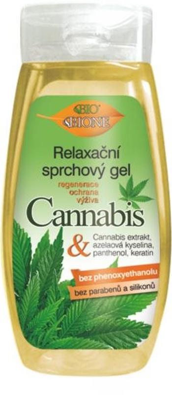 Tusfürdő BIONE COSMETICS Bio Cannabis Relaxáló tusfürdő 260 ml