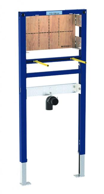 GEBERIT - Duofix Predstenová inštalácia na umývadlo, na nástenné armatúry pod omietku, výška 112-130 mm 111.493.00.1