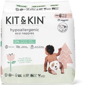 Kit & Kin Eko Naturally Dry Nappies veľ. 6 (24 ks) (5060479851553)