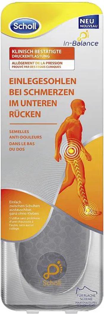 Scholl Ortopedické vložky do topánok In-Balance (Lower Back Insole) 1 pár Small