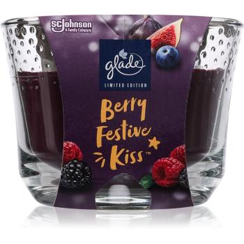 GLADE Berry Festive Kiss vonná sviečka 204 g