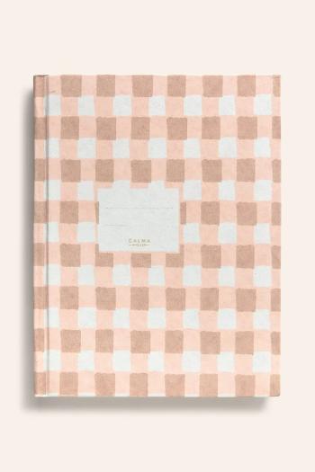 Zápisník Calma House Roser 15,5x20,5 cm žltá farba