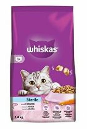 Whiskas Dry Sterile s lososom 1,4kg