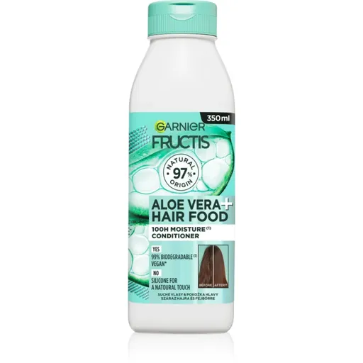 Garnier Fructis Aloe Vera Hair Food hydratačný kondicionér pre normálne až suché vlasy 350 ml