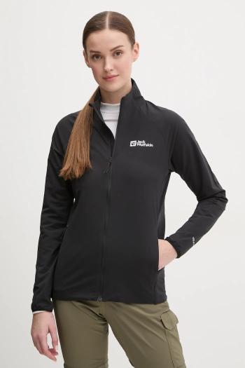 Športová bunda Jack Wolfskin Prelight Stride čierna farba, A63776