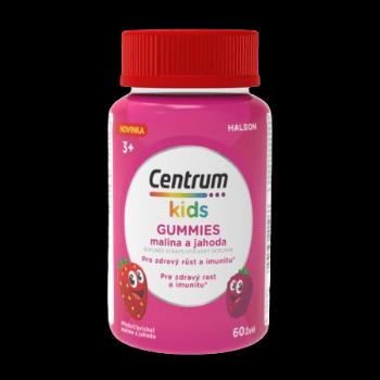 CENTRUM Kids Gummies multivitamín pre deti malina a jahoda želé 60 ks