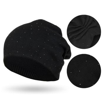 Čierna elegantná čiapka- Peterson