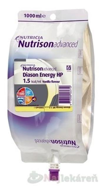 Nutrison advanced Diason Energy HP, s vanilkovou príchuťou, 8x1000ml