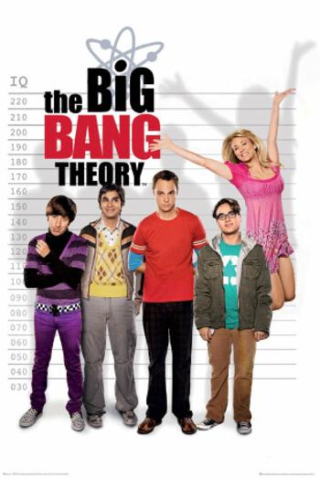 Plakát The Big Bang Theory - IQ meter