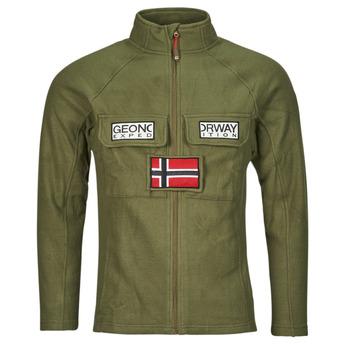 Geographical Norway  TANTOUNA  Flísové mikiny Kaki