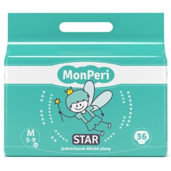 MonPeri Star Size M jednorázové pleny 5-9 kg 36 ks