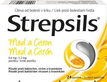 STREPSILS Med a Citrón 24 pastiliek