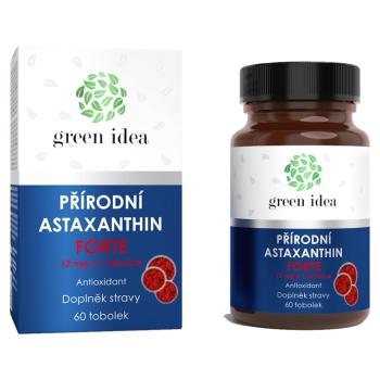 GREEN IDEA Prírodné Astaxantín forte 12 mg 60 kapsúl