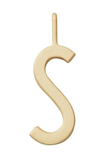 Strieborný pozlátený prívesok Design Letters 90201544S