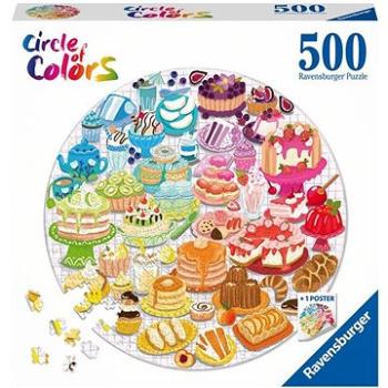 Ravensburger puzzle 171712 Farebné dezerty 500 dielikov (4005556171712)