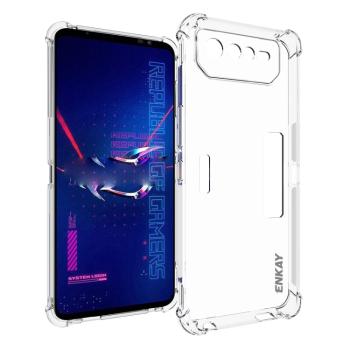 ENKAY AIRBAG Extra odolný kryt Asus Rog Phone 6 Pro priehľadný