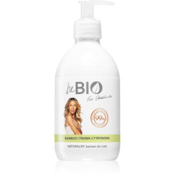 beBIO Bamboo & Lemongrass hydratačné telové mlieko 400 ml