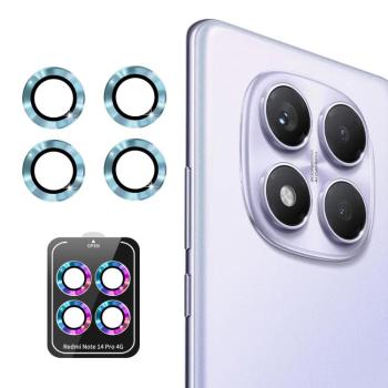 ENKAY ALU Sklo pre fotoaparát Xiaomi Redmi Note 14 Pro LIGHT BLUE