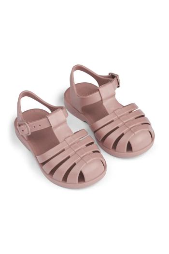 Detské sandále Liewood Bre Sandals ružová farba, LW19947
